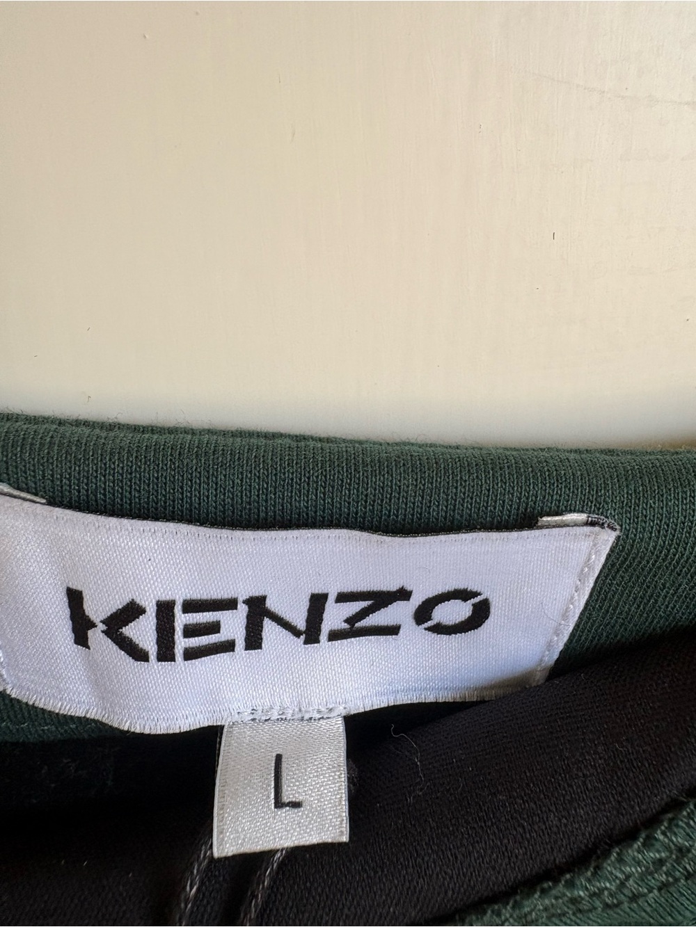 Kenzo Dark Green Corduroy Midi Dress - Picture 4 of 5